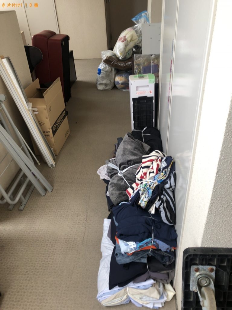 【北九州市八幡東区】整理タンス、衣類、ベッド等の回収・処分ご依頼