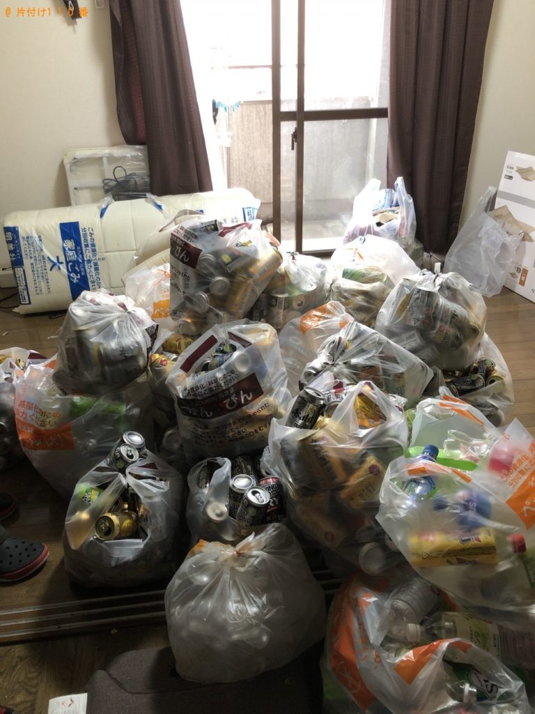 【北九州市小倉北区】こたつ、ソファー、分別なし家庭ゴミの回収