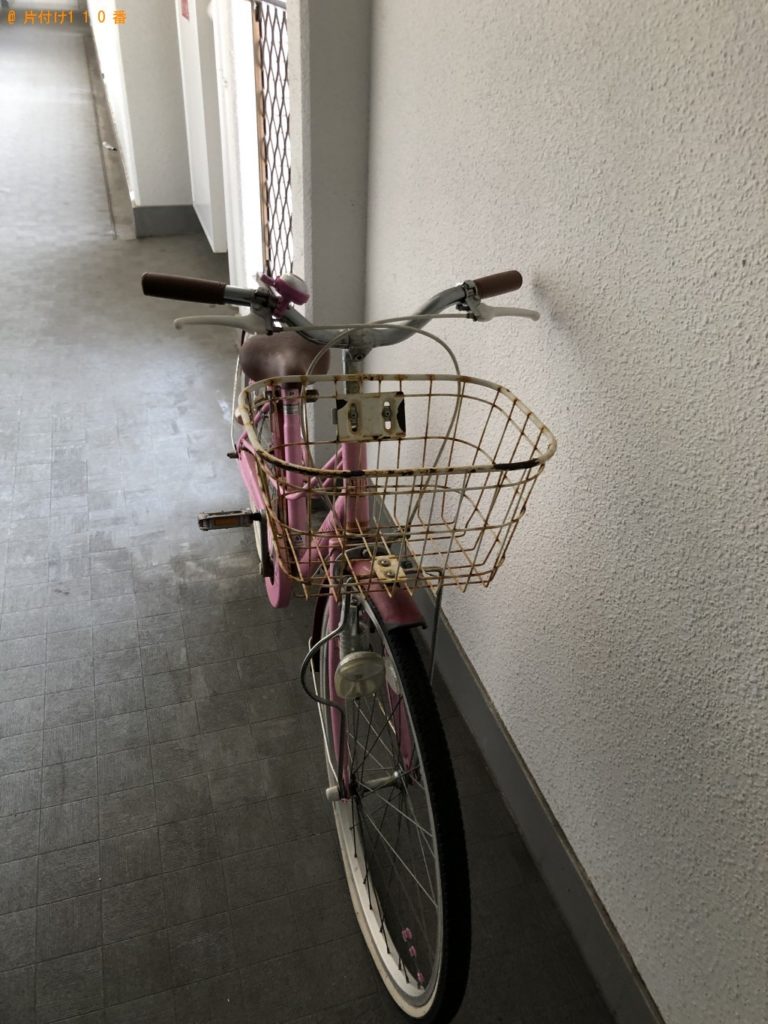 【北九州市八幡西区】自転車、雑貨の回収・処分ご依頼　お客様の声