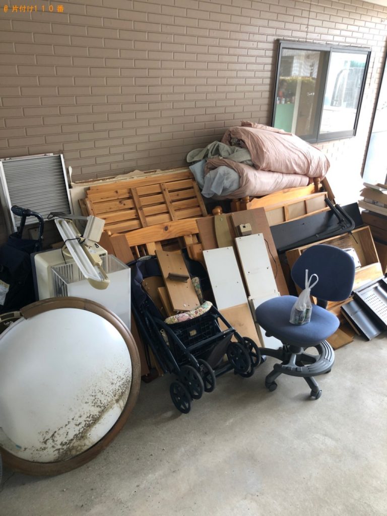 【北九州市小倉南区】二段ベッド、学習机、自転車等の回収・処分