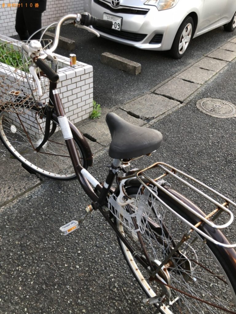 【北九州市小倉南区】自転車の回収・処分ご依頼　お客様の声