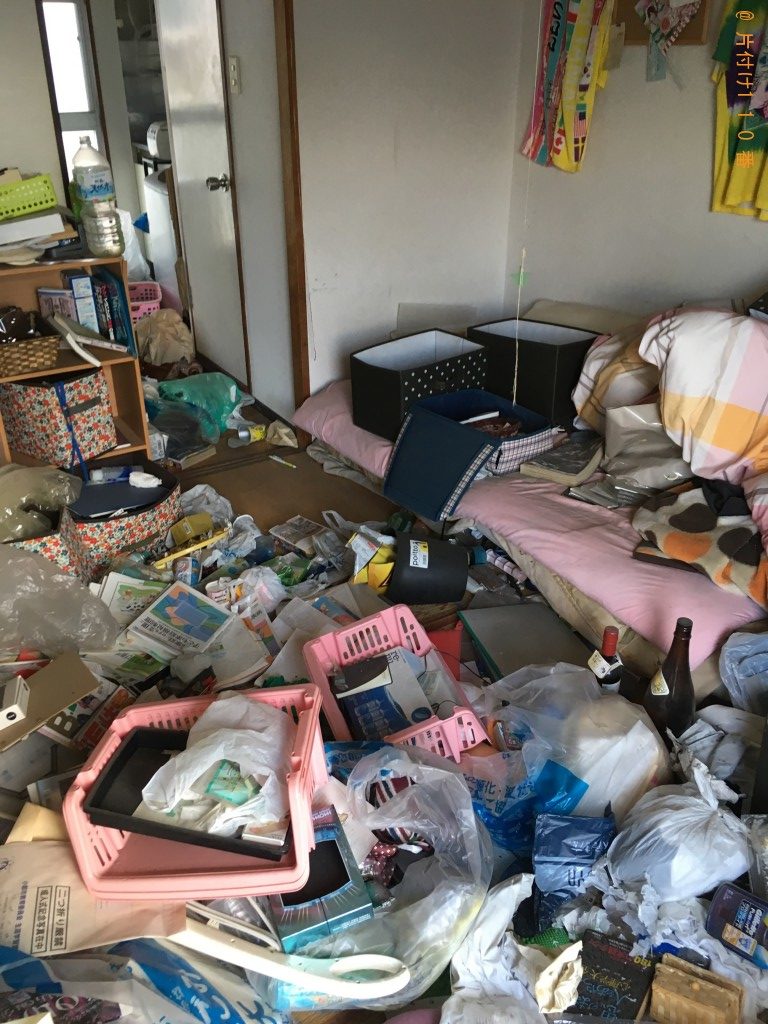 【糸島市】大量の一般ごみの片付けと回収・処分ご依頼