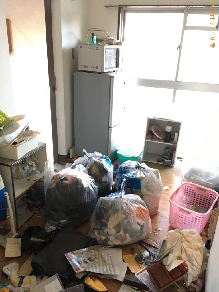 【糸島市】大量の一般ごみの片付けと回収・処分ご依頼