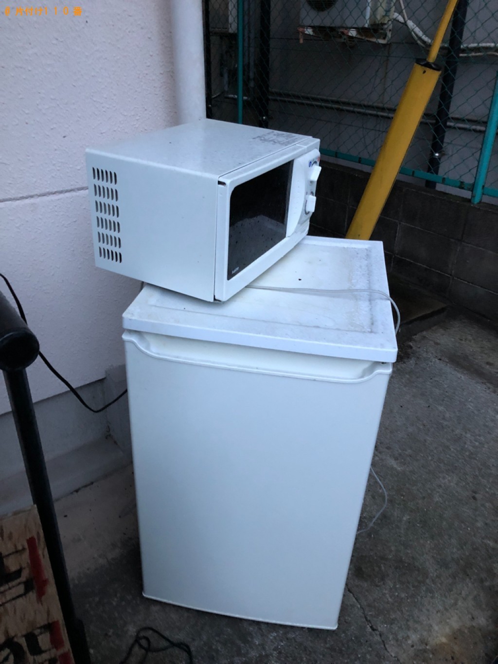 【北九州市小倉北区】冷蔵庫、電子レンジの回収・処分ご依頼