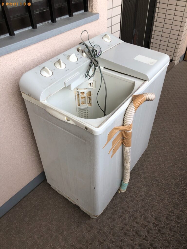 【北九州市八幡西区】洗濯機の回収・処分ご依頼　お客様の声