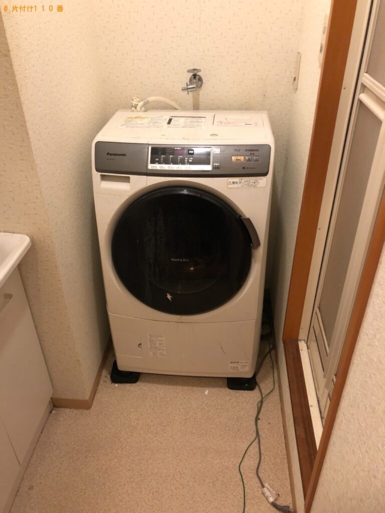【北九州市小倉北区】ドラム式乾燥機付き洗濯機の回収・処分ご依頼