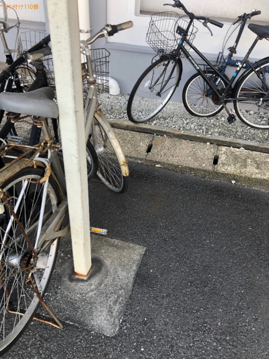 【北九州市小倉北区】自転車の回収・処分ご依頼　お客様の声