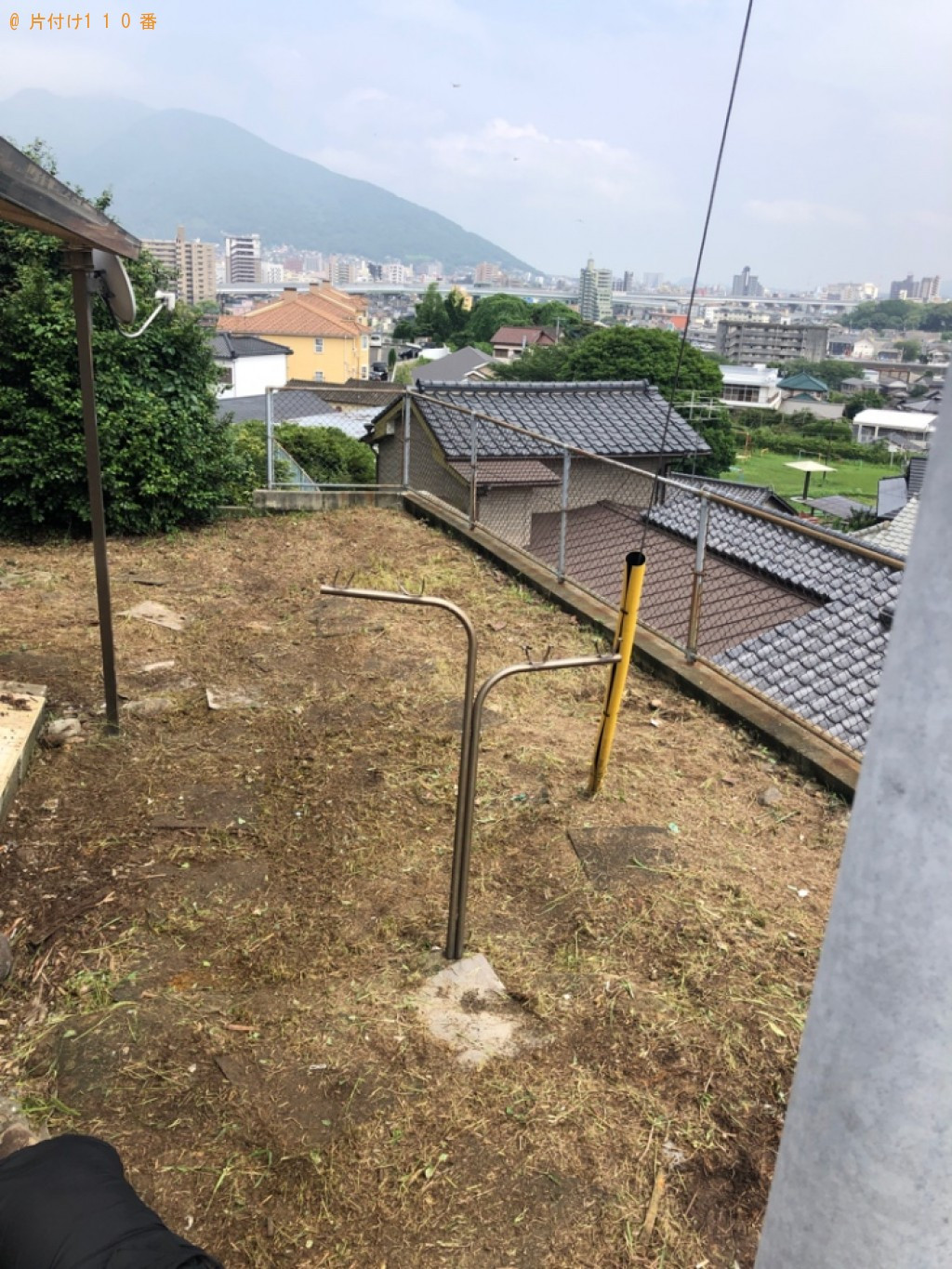 【北九州市】木材、照明器具、スコップ等の回収と草刈り作業ご依頼