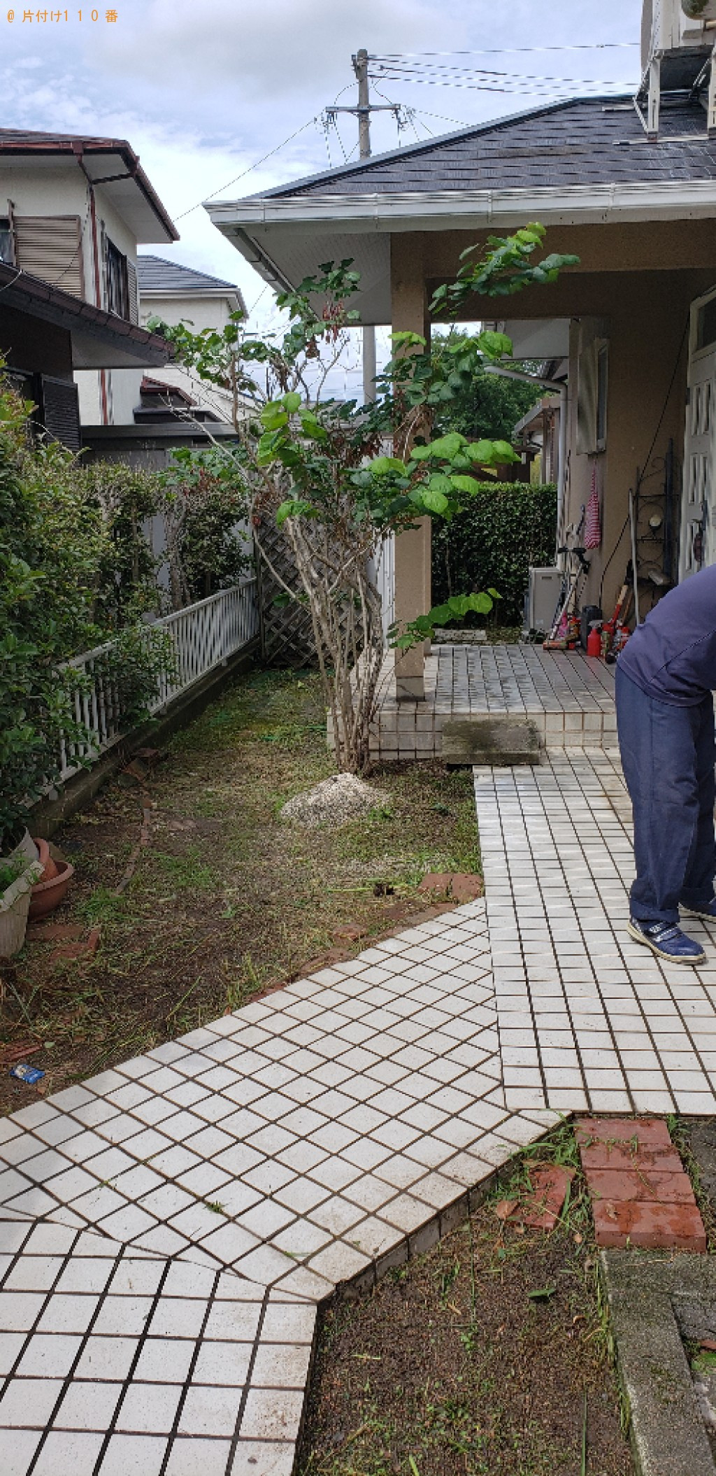 【北九州市小倉南区】木の剪定と草刈り作業ご依頼　お客様の声