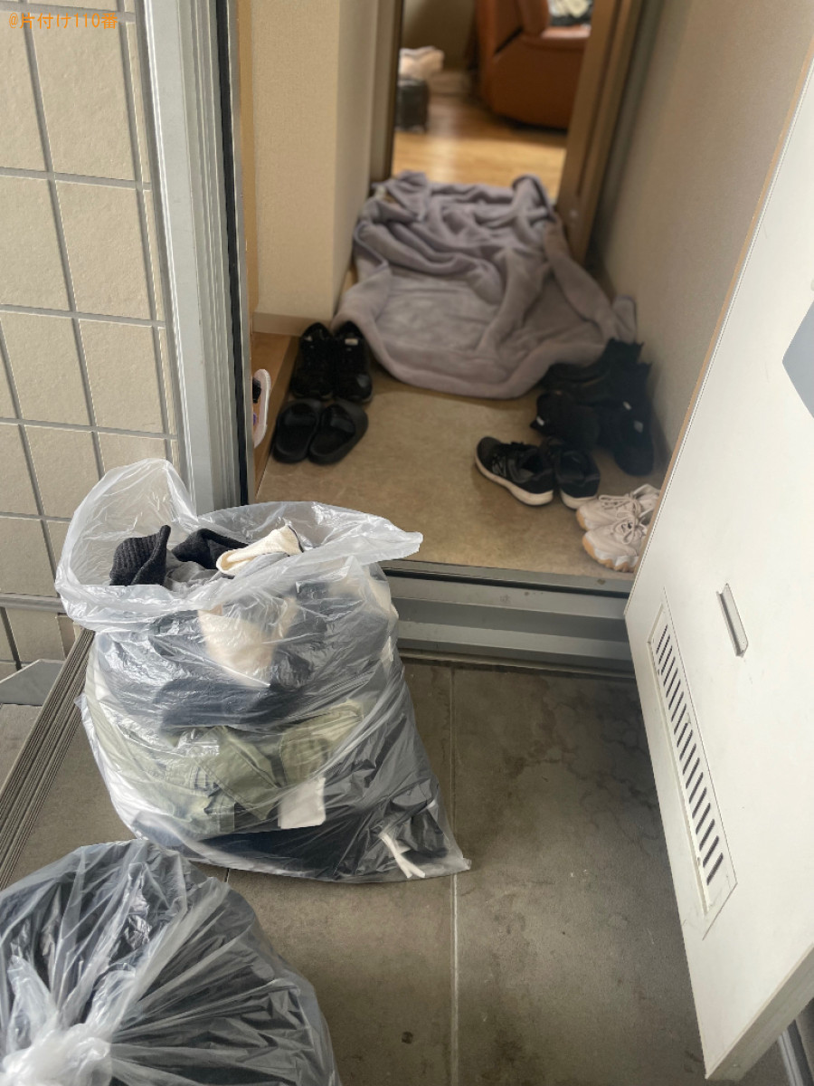 一般ごみ、衣類、靴の回収・処分と荷物の運搬作業ご依頼　お客様の声