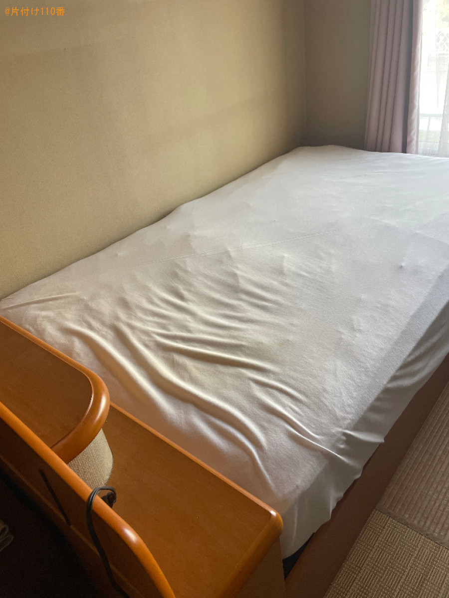 セミダブルベットを二階から一階へ運ぶ作業ご依頼　お客様の声