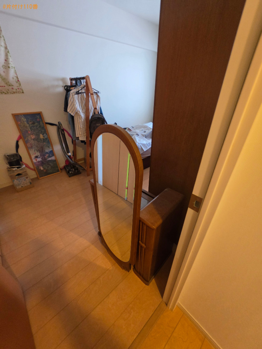 【北九州市戸畑区】婚礼タンス、鏡台の回収・処分ご依頼　お客様の声